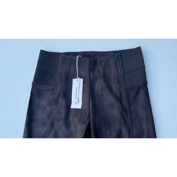 Glamorous Skynard Panel Legging Slimming High Waist Tummy Control Black Women’s - Picture 10 of 15